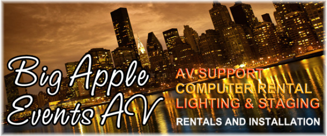 Pro AV rentals - rent presentation podiums from AV NYC, Inc